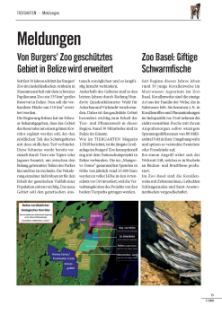Preview: Eintrittspreise 2018 (9 Seiten) - Buchtipps (3 Seiten) - Meldungen (3 Seiten) - Rätzool (2 Seiten, Heft 2-2018)